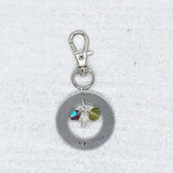 But God Keychain Charm