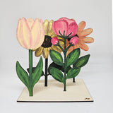 DIY Wood Paint Kit - Flowers