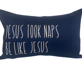 Be Like Jesus Pillow - Navy