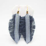 Refuge Earrings - Denim