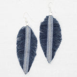 Refuge Earrings - Denim