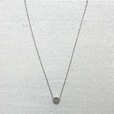 Abide Necklace - Silver Redesign