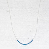 Hope Necklace - Silver/Blue