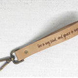 Leather Wristlet
