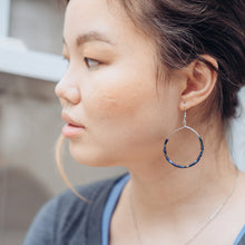 Load image into Gallery viewer, Hope Earring-Blue